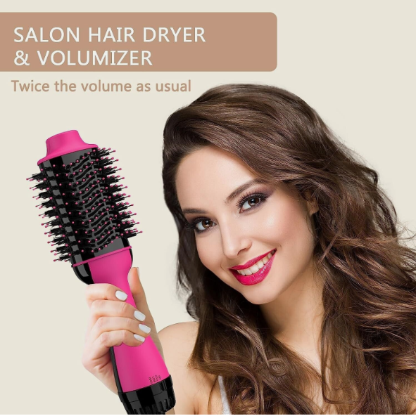 Hair Dryer Brush Blow Dryer Brush in One Upgraded 4 in 1 | 75MM Oval Shape